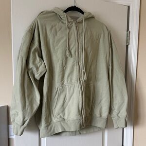 Brandy Melville Olive Green Hoodie